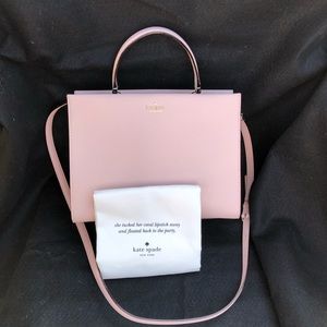 NWT Ballerina Pink Kate Space Bag
